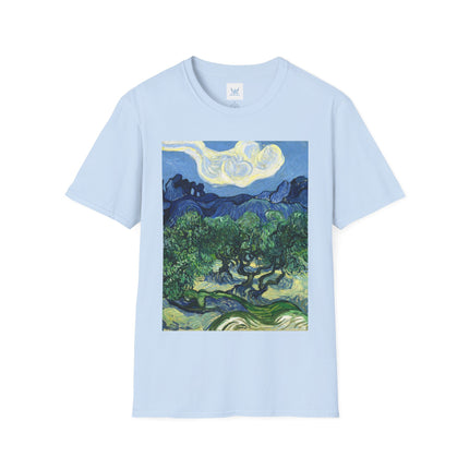Olive Trees by Vincent Van Gogh Softstyle T-Shirt