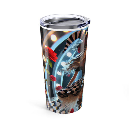Halloween Witch Through the Mirror Tumbler 20oz