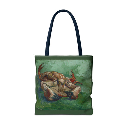 Crab on its Back by Vincent Van Gogh Tote Bag (AOP)