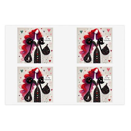 To My Valentine Sticker Sheets