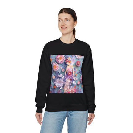 Aster Fairy Unisex Heavy Blend™ Crewneck Sweatshirt
