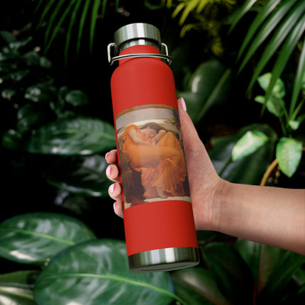 Flaming June by Frederic Leighton Copper Vacuum Insulated Bottle, 22oz