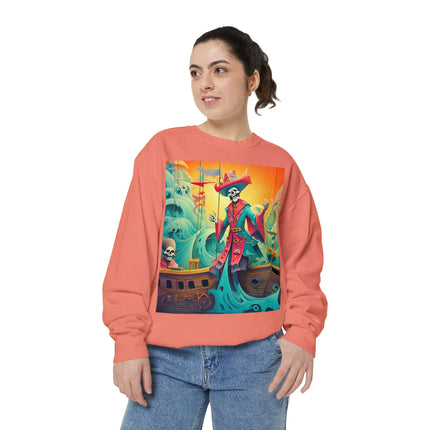 Skeleton Crew of the Misty Seas Unisex Garment-Dyed Sweatshirt