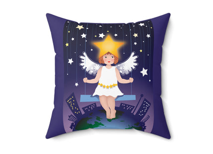 Celestial Magic Spun Polyester Square Pillow
