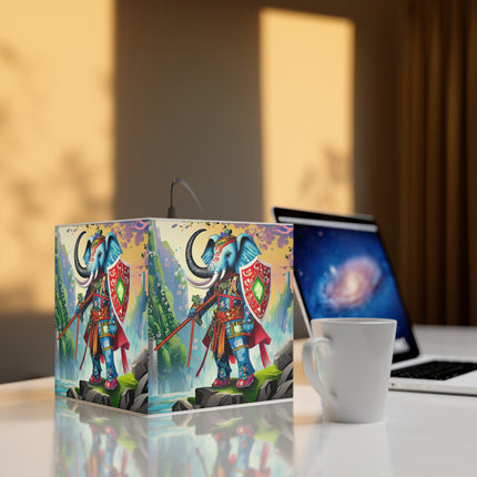 Cyberpunk Elephant Light Cube Lamp