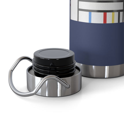 Place de la Concorde by Piet Mondrian Copper Vacuum Insulated Bottle, 22oz