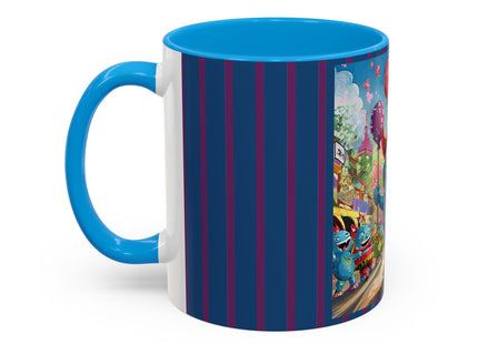 Monster Parade Madness Colorful Mugs (11oz, 15oz)