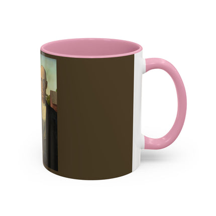 American Gothic by Grant Wood Colorful Mugs (11oz, 15oz)