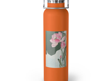 Blooming Lotus Flowers by Ohara Koson Vacuum Insulated Bottle, 22oz