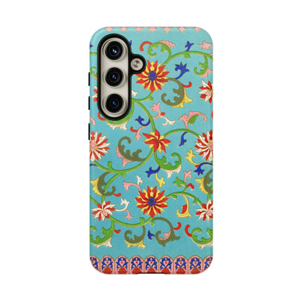 Colorful Floral Pattern by Owen Jones Phone Cases