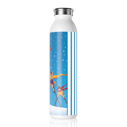Snowfall & Couture Slim Water Bottle