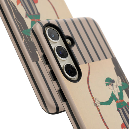 L'Arc Rouge by George Barbier Phone Cases