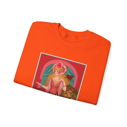 July & Ruby (from the Gem Series) by Sofia Chiostri Heavy Blend™ Crewneck Sweatshirt