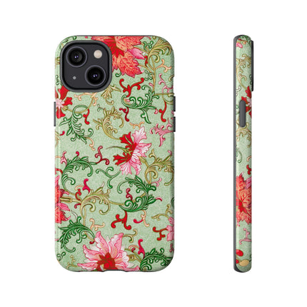 Flower Illustration by Owen Jones Phone Cases