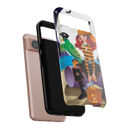 Moonlit Pirate Halloween Phone Cases