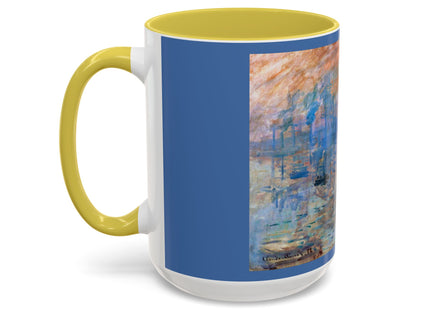 Sunrise by Claude Monet Colorful Mugs (11oz, 15oz)