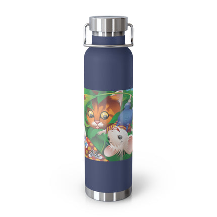 Whimsical Adventure Copper Vacuum Insulated Bottle, 22oz
