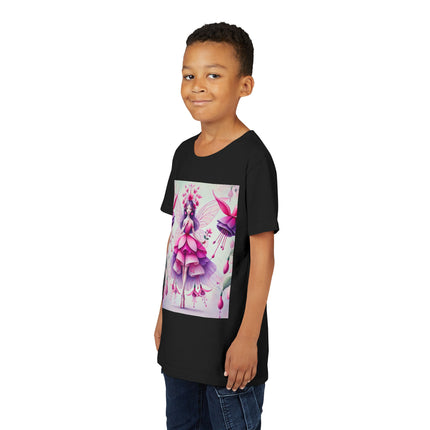 Fuchsia Fairy Youth Short Sleeve Tee