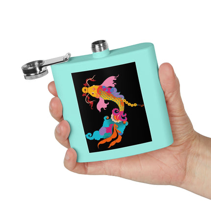 Golden Koi Flask – Lucky Swim & Vibrant Fortune