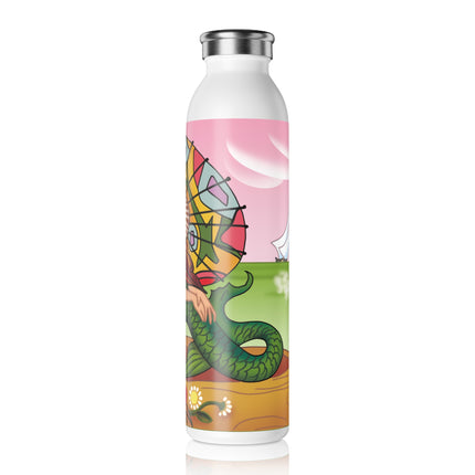 Siren Serenade by Carlo Chiostri Slim Water Bottle
