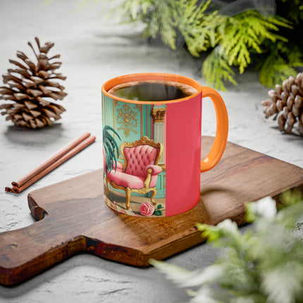 The Salon Rooster Colorful Mugs (11oz, 15oz)