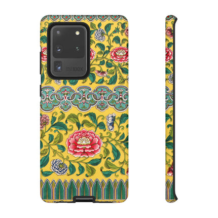 Chinese Floral Illustration by Owen Jones Phone Cases