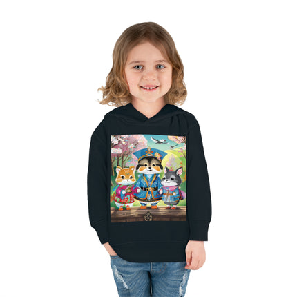 Fluffy Explorers Toddler Pullover Fleece Hoodie