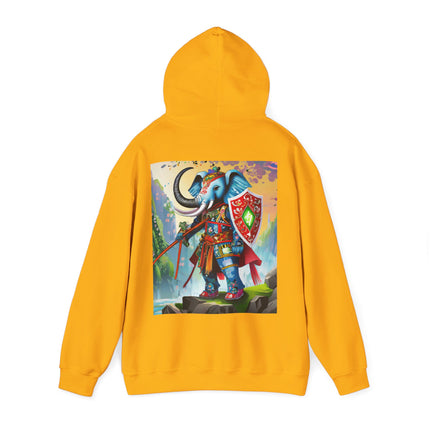 Cyberpunk Elephant – Heavy Blend™ Hooded Sweatshirt