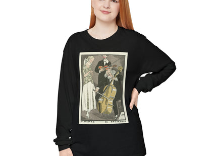 O Maitre el Relicario by Fernand Siméon Garment-dyed Long Sleeve T-Shirt