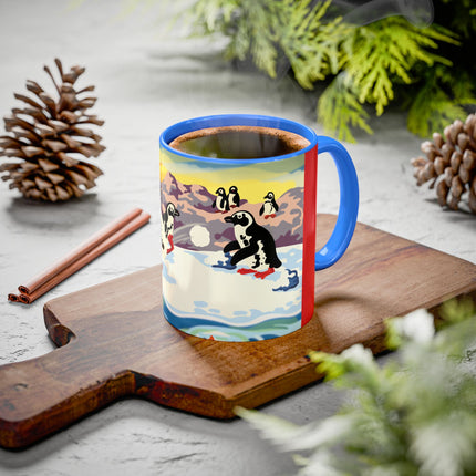 Snowball Shenanigans Colorful Mugs (11oz, 15oz)