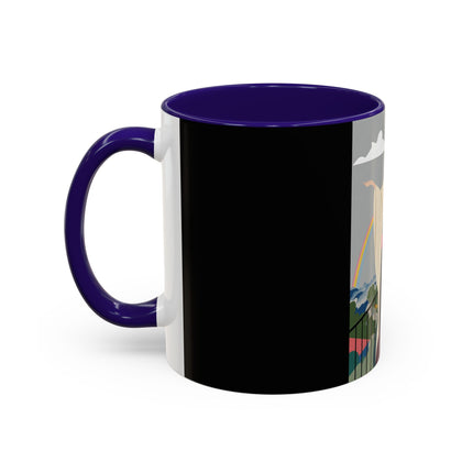 Rainbow Reverie Colorful Mugs – Elegant Renewal & Serene Beauty