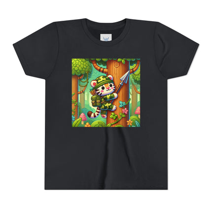 Stealthy Stripes Youth Short Sleeve Tee