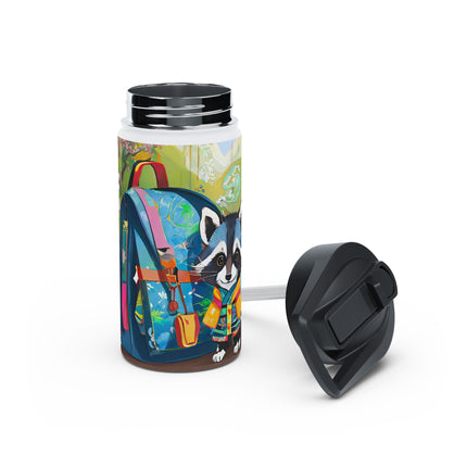 Baby Racoon Stainless Steel Water Bottle