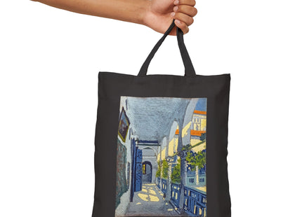 Gallery of a Moroccan Riad by George Gaudion Cotton Canvas Tote Bag