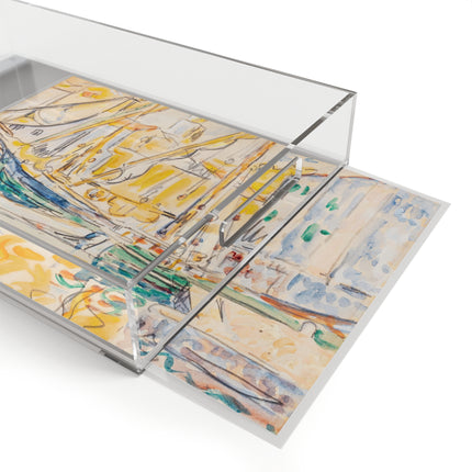 Saint-Tropez by Paul Signac Acrylic Serving Tray