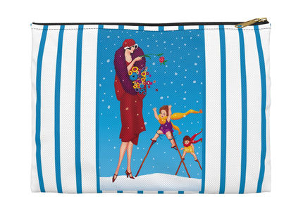 Snowfall & Couture Accessory Pouch