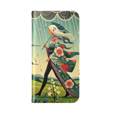 The Dragon Fairy’s Stride Flip Case – Grace, Strength & Mythic Adventure