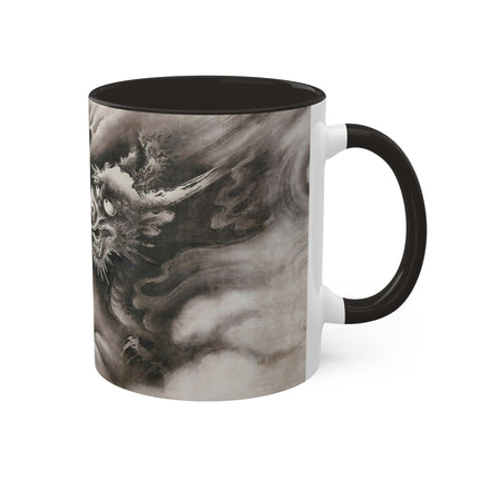 Japanese dragon by Yamada Dōa Colorful Mugs, 11oz