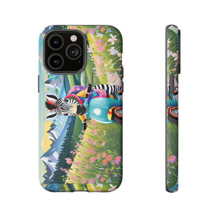 Stripes on Wheels Phone Cases