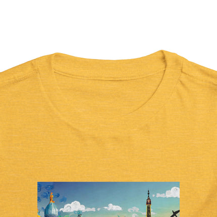 Crab Architect Toddler Short Sleeve Tee