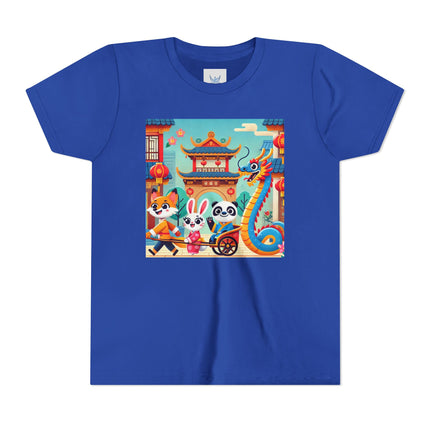Lantern Street Dragon Parade Youth Short Sleeve Tee