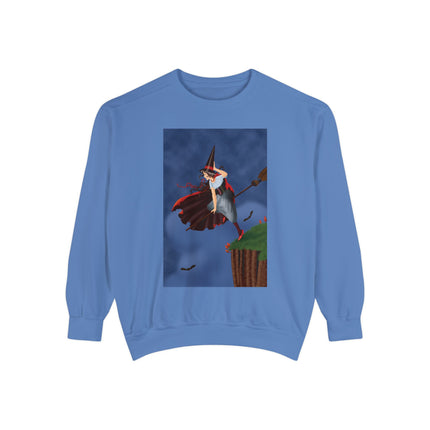 The Enchanted Witch Unisex Garment-Dyed Sweatshirt