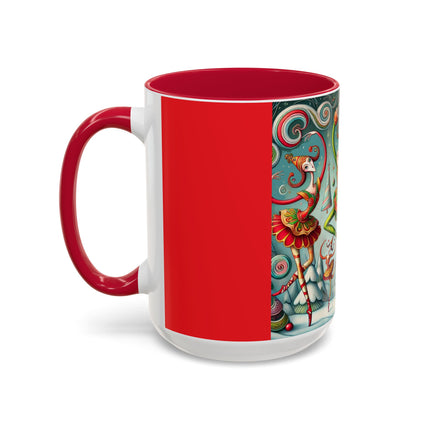 Christmas Ballet of the Absurd Colorful Mugs (11oz, 15oz)