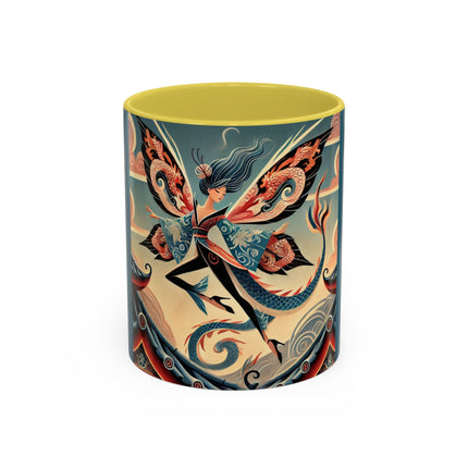 Dragon Fairy of the Temple Colorful Mugs (11oz, 15oz)