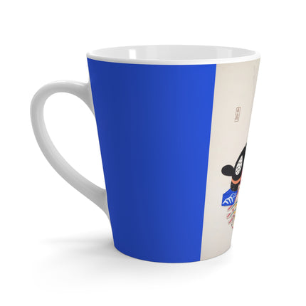 Illustrations of Japanese Toys Pl.009 by Kawasaki Kyosen Latte Mug