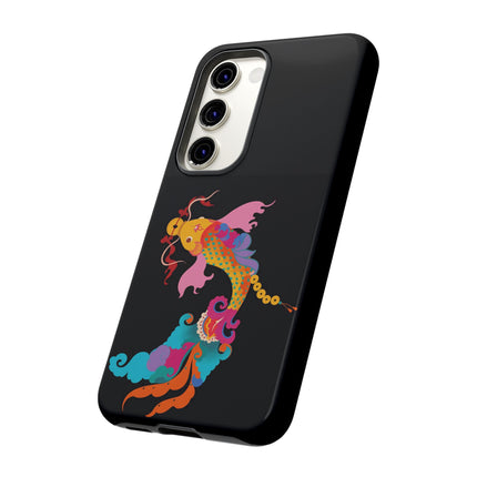 Golden Koi Phone Case – Lucky Swim & Vibrant Fortune