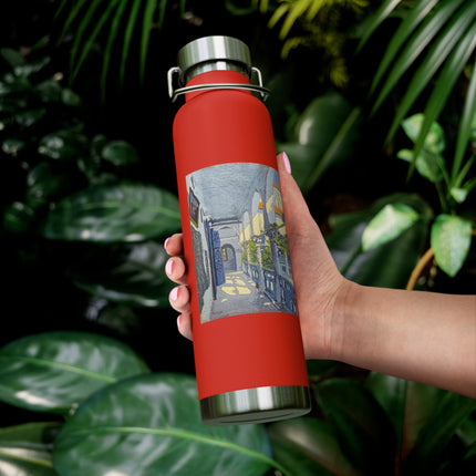 Gallery of a Moroccan Riad by George Gaudion Copper Vacuum Insulated Bottle, 22oz