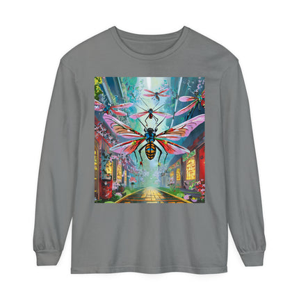 Neon Swarm Long Sleeve T-Shirt