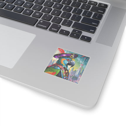 Tech Plumes Kiss-Cut Stickers (4 Sizes)