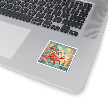 The Celestial Crab Navigator Kiss-Cut Stickers (4 Sizes)
